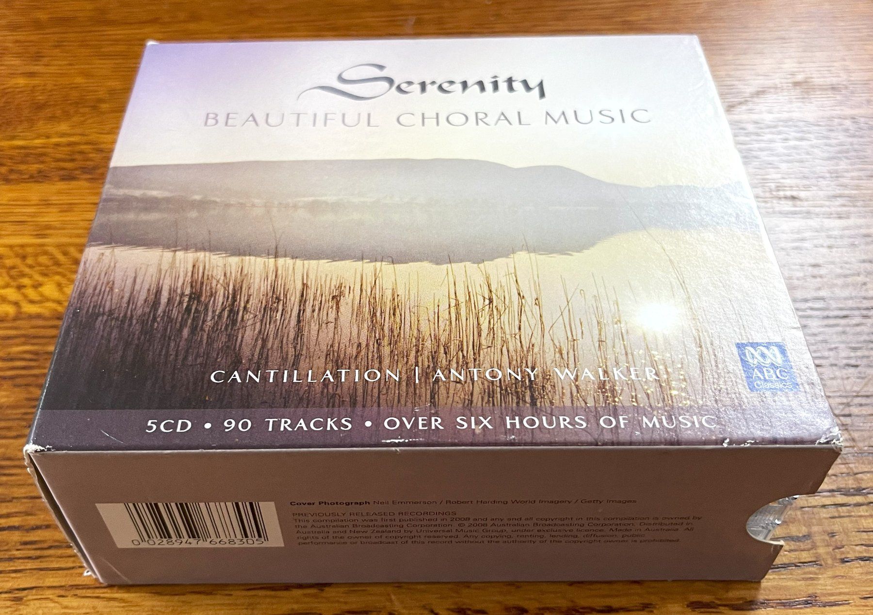 CD: 5CD-Box - Serenity - BEAUTIFUL CHORAL MUSIC – Usato da Oftringen venduto da Vucki