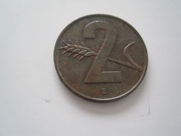 Münze  2 Rappen 1958