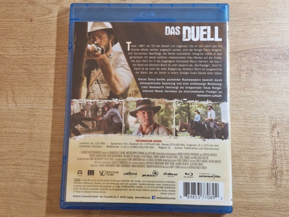 Alle DVDs: Das Duell (2016) RAR Bluray – Gebraucht aus Pfungen von Whitie 1