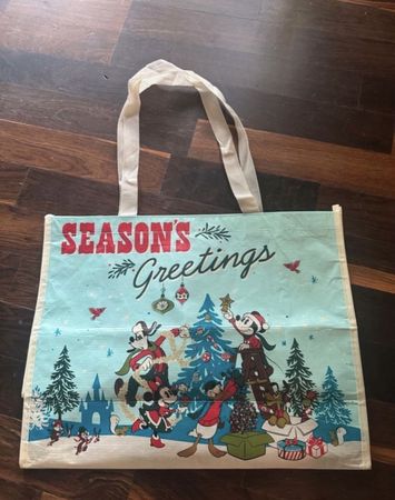 Disney Seasons Greetings Weihnachten Shopping Tüte