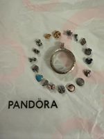 Pandora Medaillon inkl. div. Anhänger