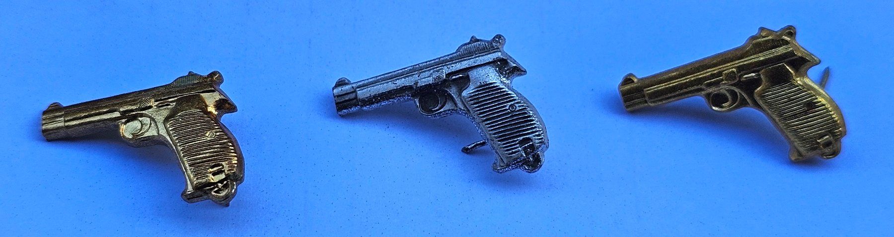 Sig Sauer Placchette & Badge: 3 épinglettes SIG P 210, en métal – Nuovo (secondo la descrizione) da PERLY venduto da Csrg 2