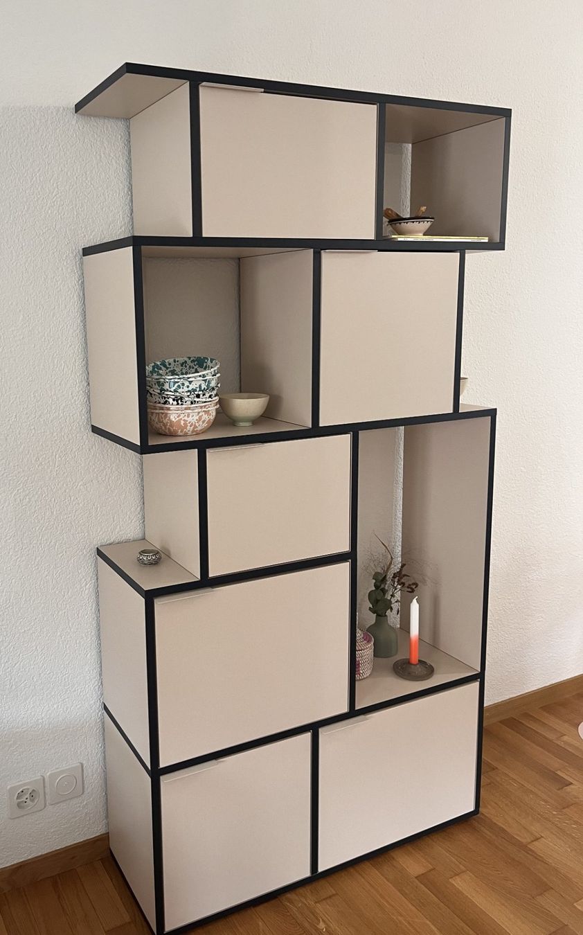 Tylko Regale: Tylko Design-Regal - Sand / Mitternachtsblau – Gebraucht aus Winterthur von naott 2