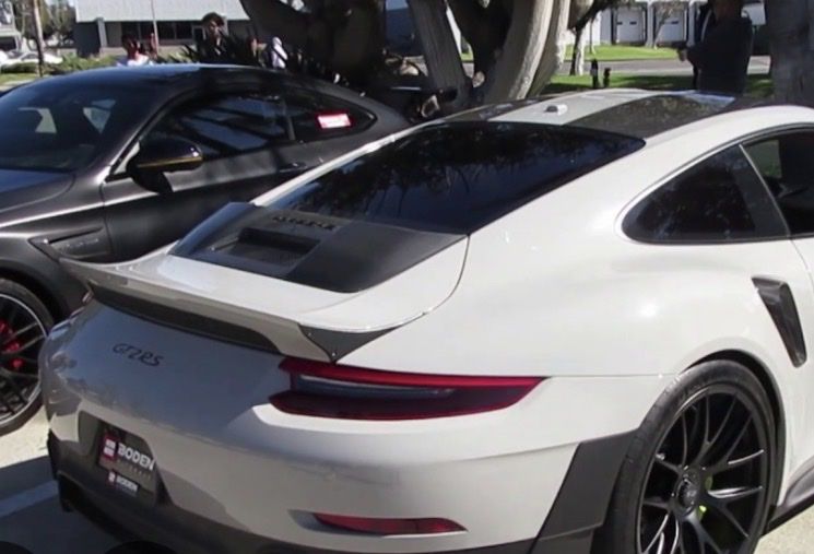 Porsche Tutti pezzi di ricambio auto: 991.2 GT3RS / GT2RS Ducktail Endplates – Usato da Sins venduto da whitehary