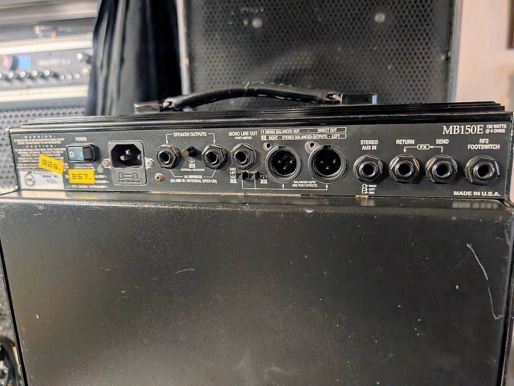 Gallien-Krueger Amplificatori: Gallien Krüger MB150 e 112 Verstärker – Usato da Pratteln venduto da dado1972 3