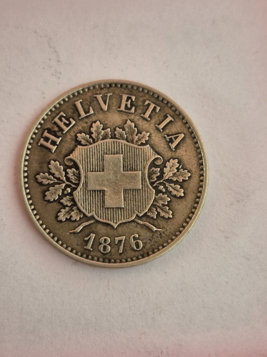 Tutti le monete: 10 Rappen 1876 - Wappen - TOP! – Nuovo (secondo la descrizione) da Mels venduto da Goldenfalcon