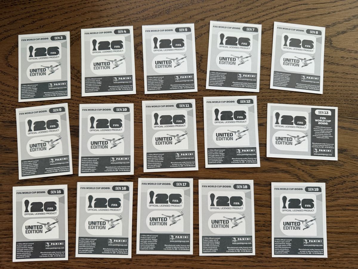 Panini Carte collezionabili: PANINI WM 2026 Bilder SENEGAL SEN MANE  – Nuovo (secondo la descrizione) da Sennhof Winterthur venduto da bibo11 1