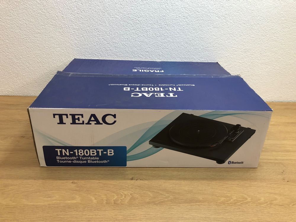 Teac TN180BTB Bluetooth Plattenspieler ab 1. Kaufen auf Ricardo