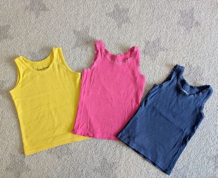 🌸 Unterleibchen / Trägershirts Gr. 110 🌸