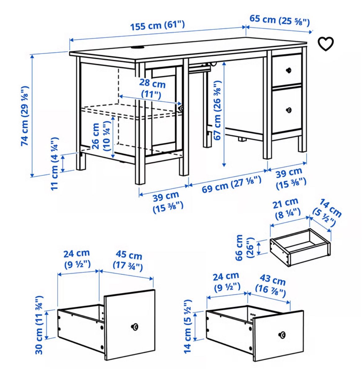 Ikea Scrivanie: Schreibtisch – Usato da Bern venduto da HeloiseSchmutz 4