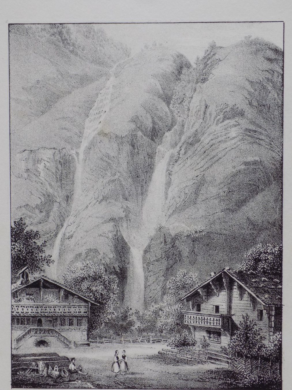 Stiche: Cascade à Meiringen Wasserfall – Gebraucht aus Risch von Rischli15 1