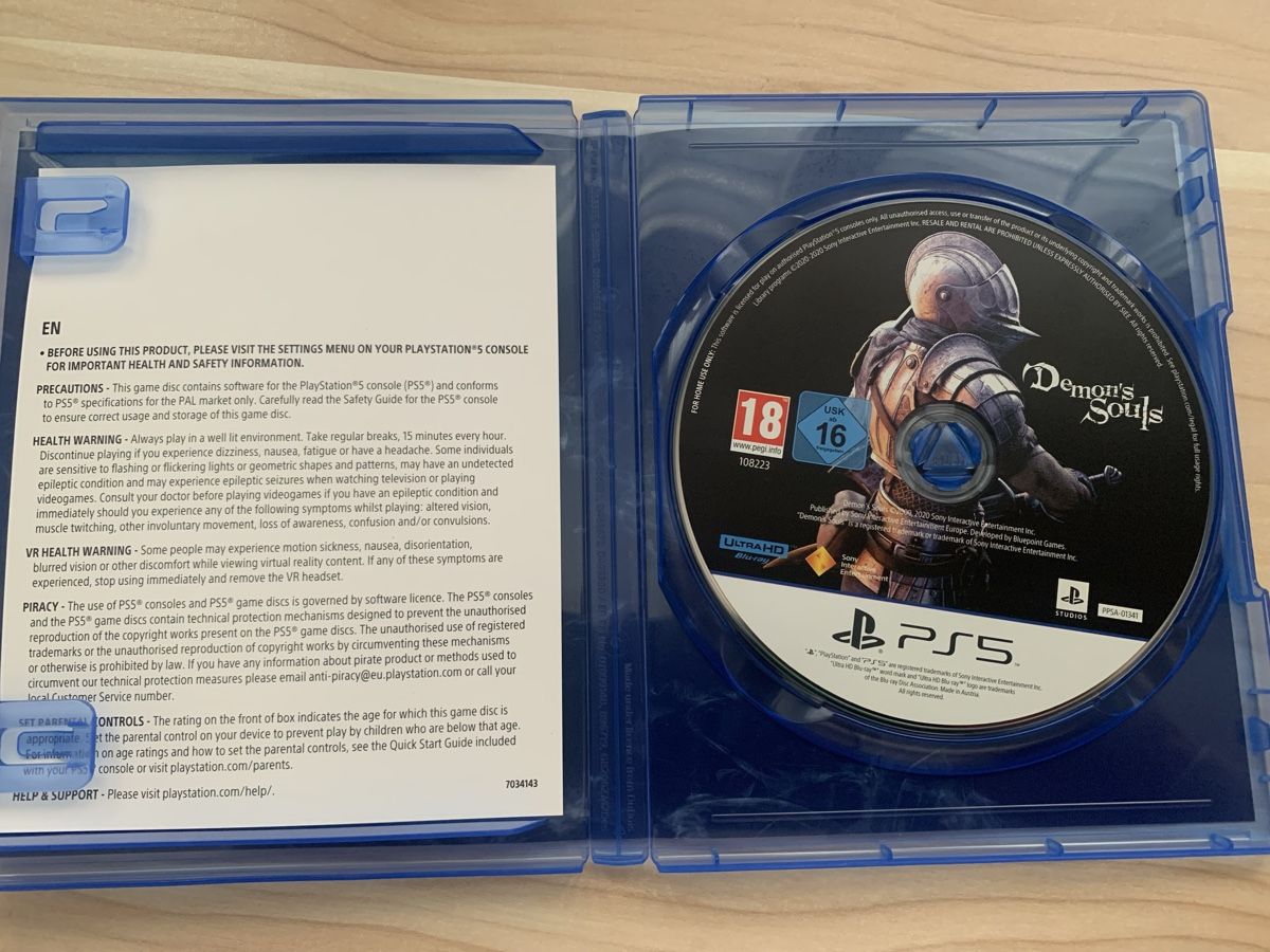 Sony Giochi: Demon's Souls PS5 Spiel, UK-Version, top Zustand – Nuovo e nell'imballaggio originale da Walde AG venduto da le_daevu 2