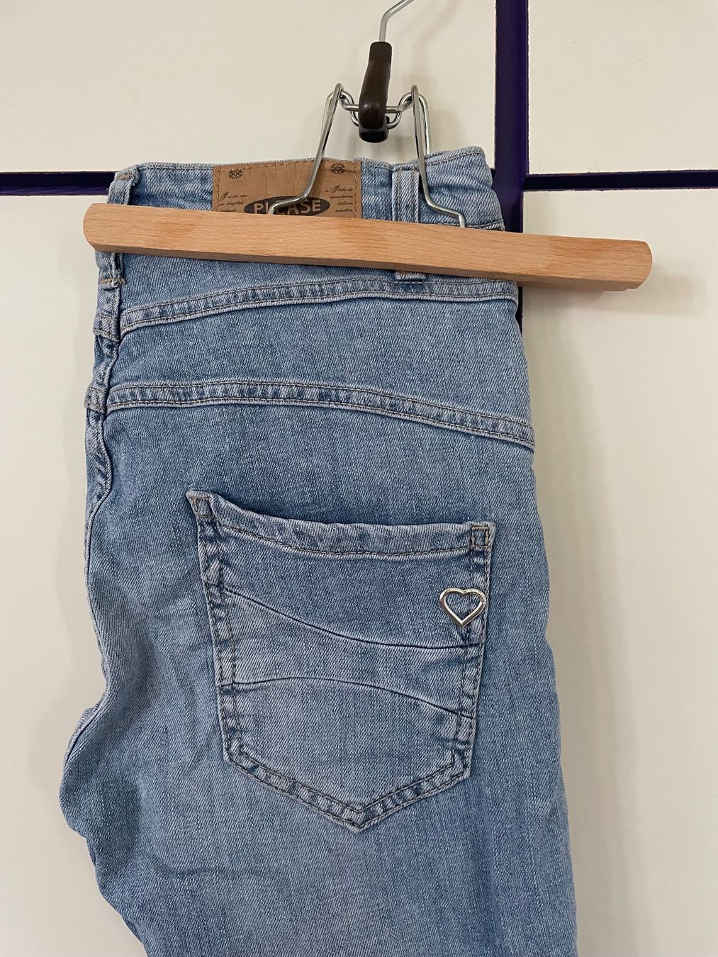 Jeans: Jeans, Gr. XS, hellblau, neuwertig – Gebraucht aus Biel/Bienne von linette78 2