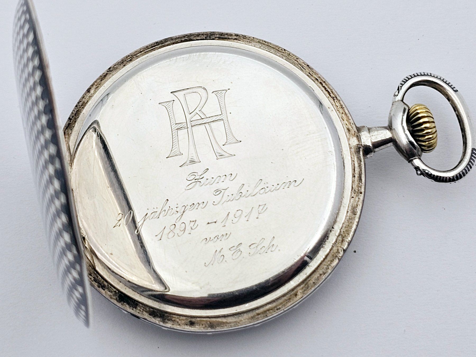 Uhren: Cyma Taschenuhr Tula Silber 800 – Gebraucht aus Bassersdorf von AnkerWatch 3