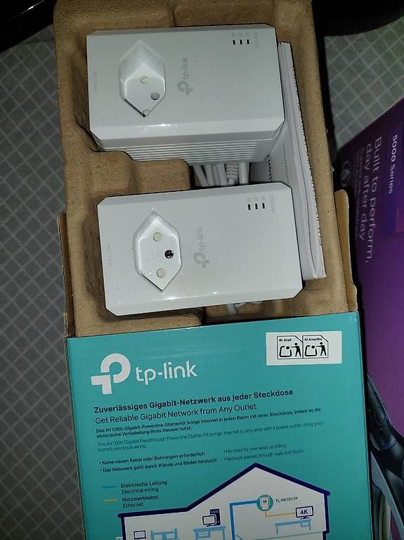 Laufwerke & Adapter: TP Link Powerline – Gebraucht aus Baar von vpa_q7mw 1