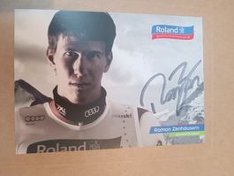 Roland Zenhäusern - handsignierte alte Autogrammkarte