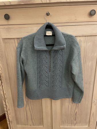 WRAP London Wollpullover Gr. 36 Hellblau Winter Special!