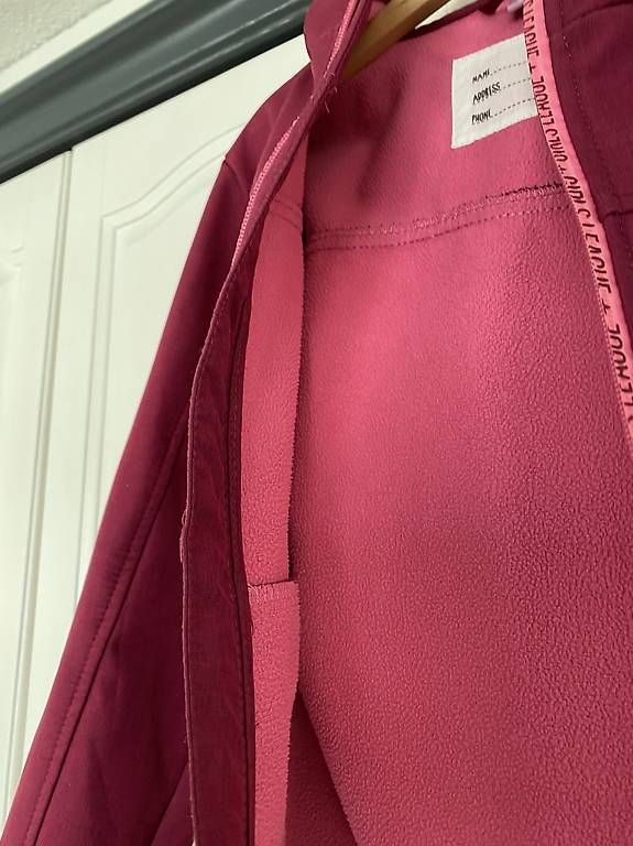 Giacche & Cappotti: Softshell Jacke Pink Gr. 122 – Usato da Sirnach venduto da Belfegor 1