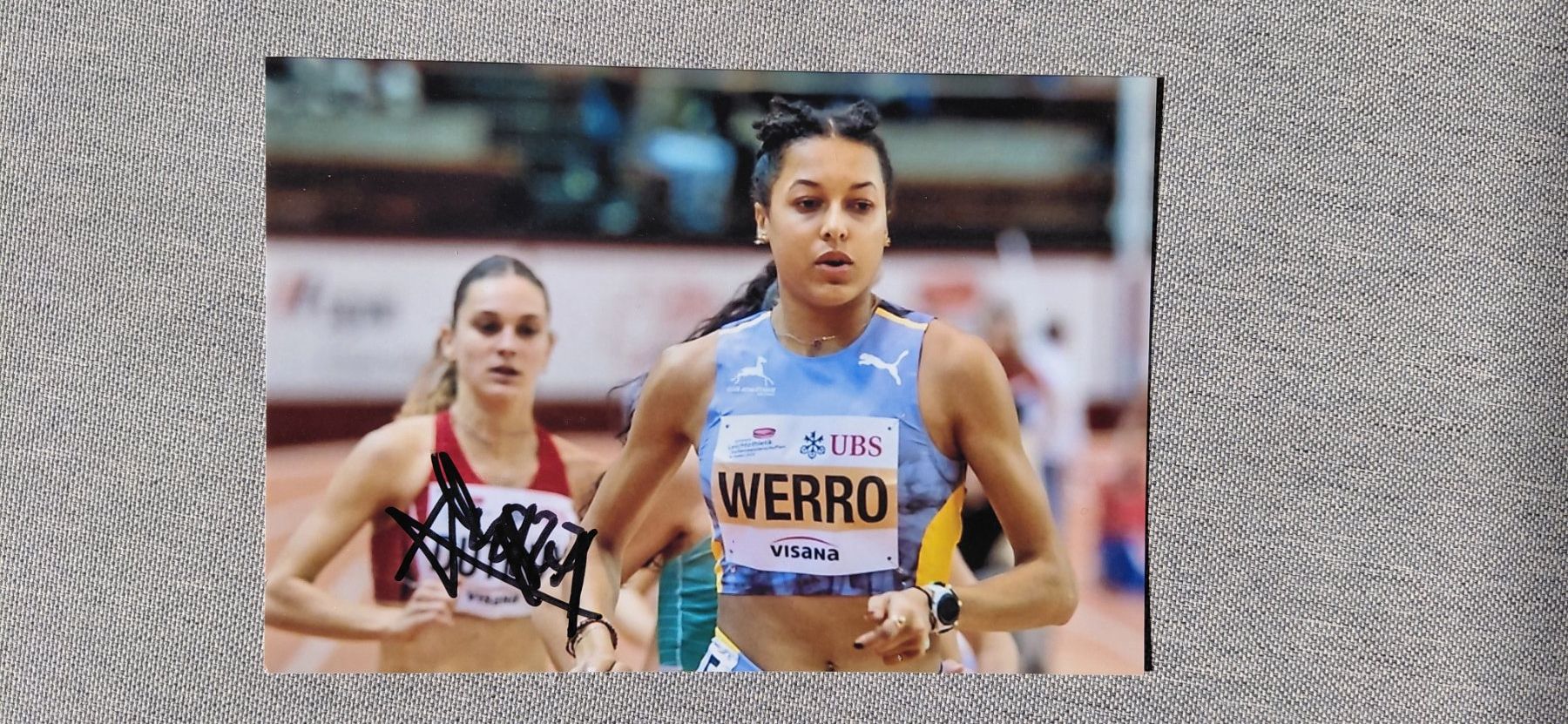 Autografi: Autogramm Audrey Werro – Usato da Schmerikon venduto da Olympia04