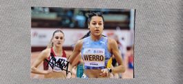 Autogramm Audrey Werro