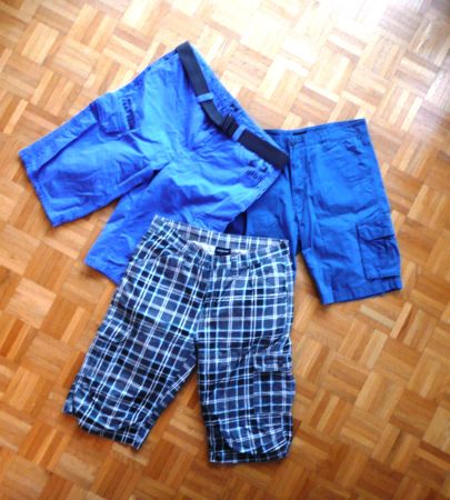 3 Herren Shorts, Grössen L, XL und 52