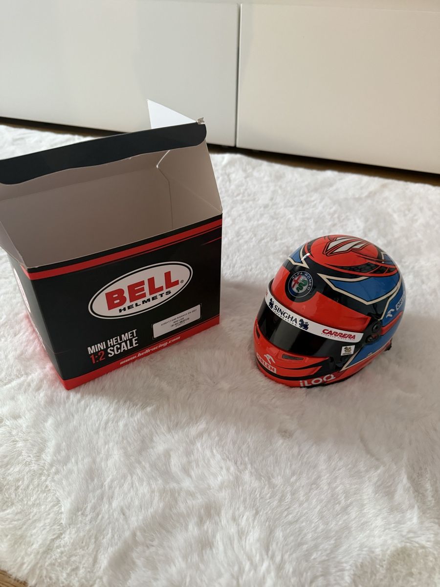 Helme & Visiere: Bell Kimi Raikkonen Helm 1:2 – Neu (gemäss Beschreibung) aus Wängi von Hami22