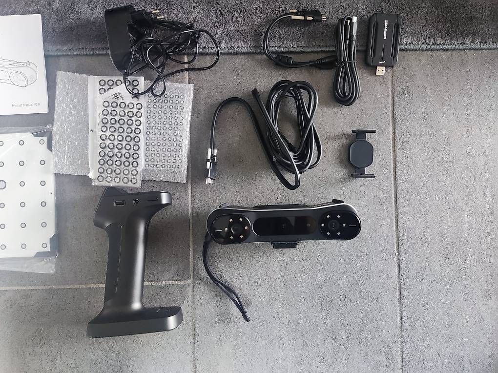 Scanner: Creality CR-Scan Raptor Bundle + WiFi Bridge + Turntable – Usato da Müllheim Dorf venduto da 3Drucker_mania 1