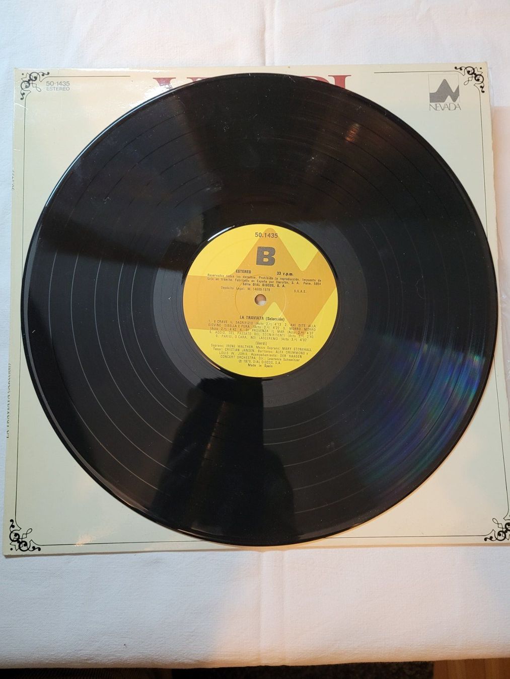 Dischi in vinile: Disque vinyle Verdi La Traviata Nevada – Usato da La Chaux-de-Fonds venduto da reu_kx5l 4