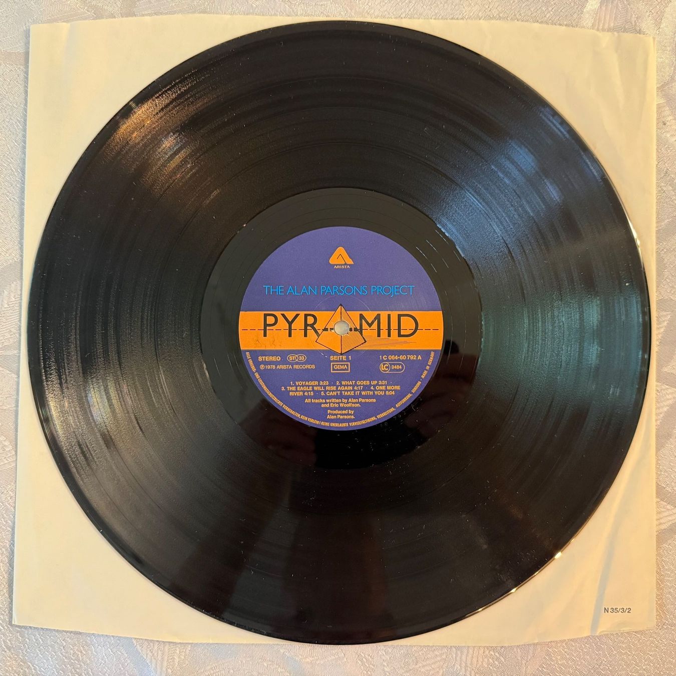 Dischi in vinile: THE ALAN PARSON PROJECT - PYRAMID – Usato da Zürich venduto da fehlton 2