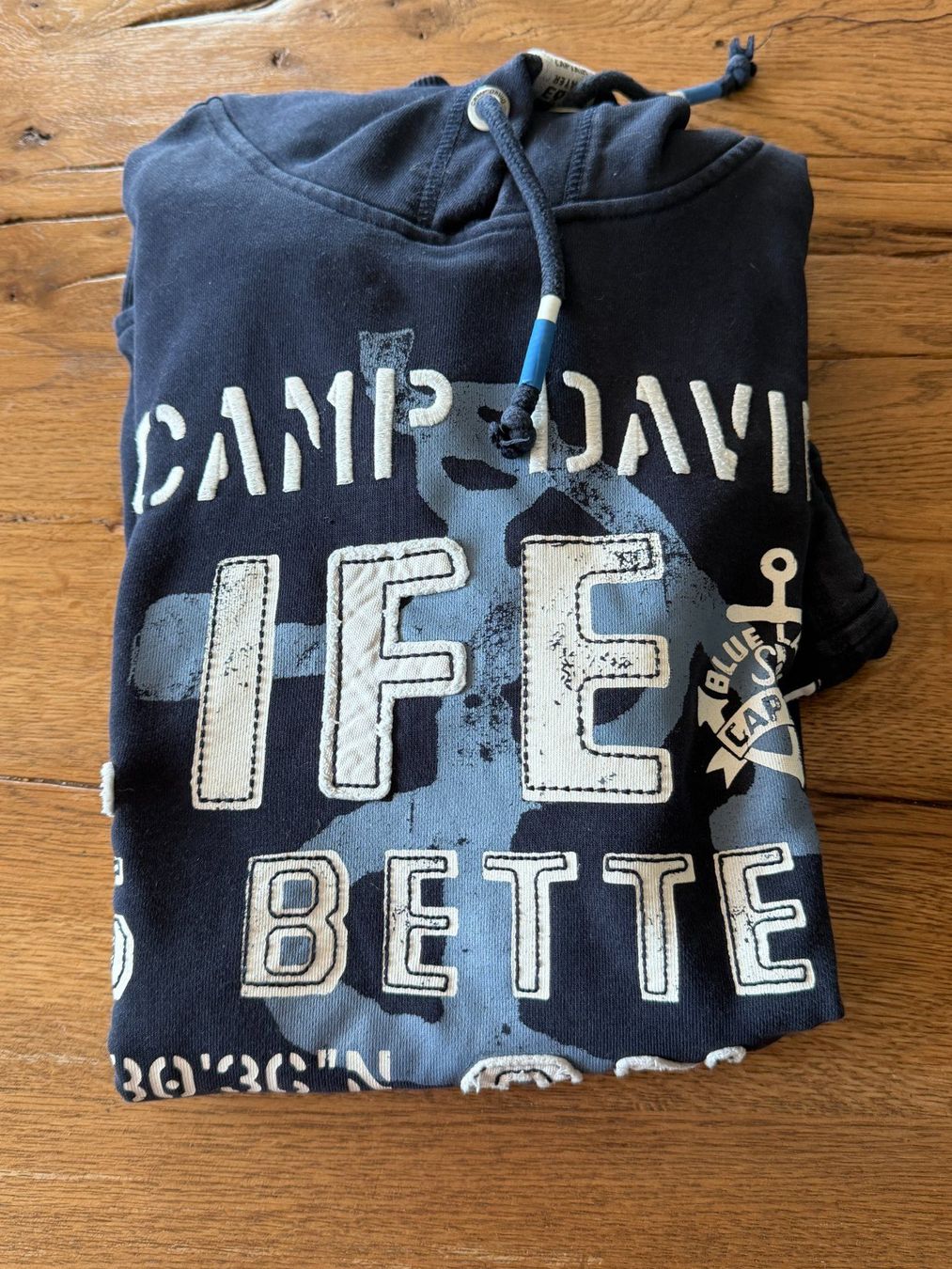 Camp David Maglioni & Felpe: CAMP DAVID Kapuzenpullover blau – Usato da Volketswil venduto da laszou