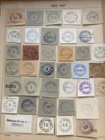 Schweiz 1939/45 kleine Sammlung Feldpoststempel 1