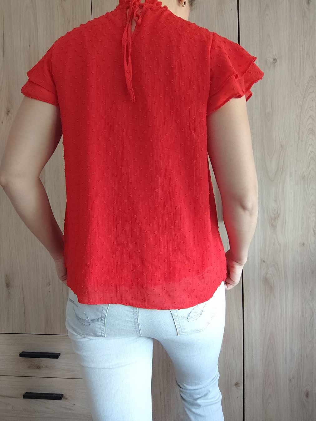 Chemisiers: Rothy Perkins Red Blouse Size 38 EU new – D'occasion à Mägenwil par VintageGirly 4