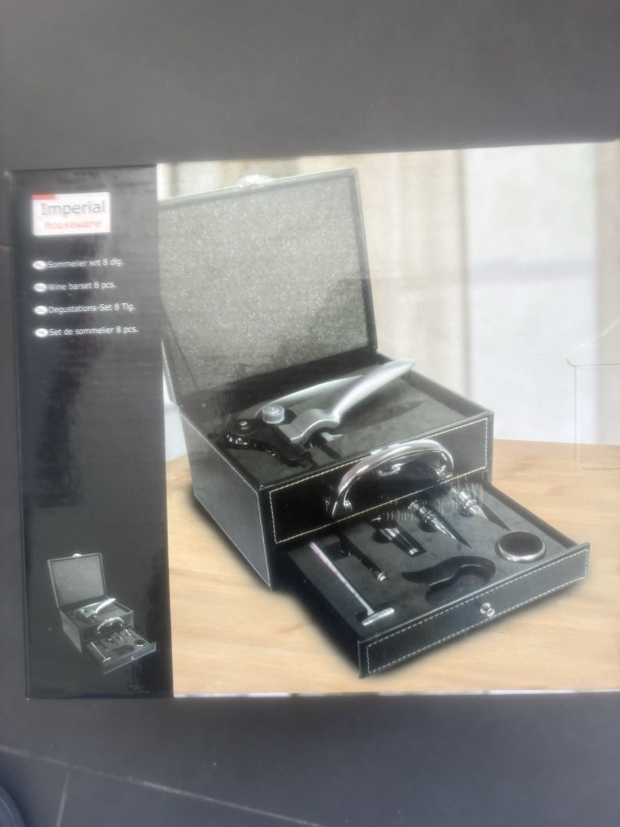 Apribottiglie & Tappi per chiusura: Sommelier Set , NEU – Nuovo e nell'imballaggio originale da Obbürgen venduto da bugi6868