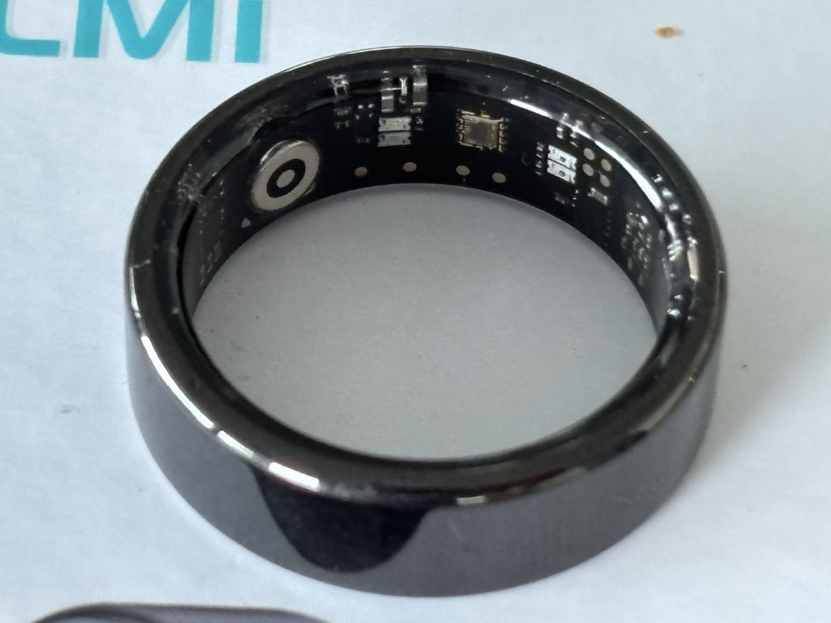 Smartwatch: COMI R02 Smart Ring Titanium Steel Shell – Neu (gemäss Beschreibung) aus Mellingen von Guilhermefurlan 3