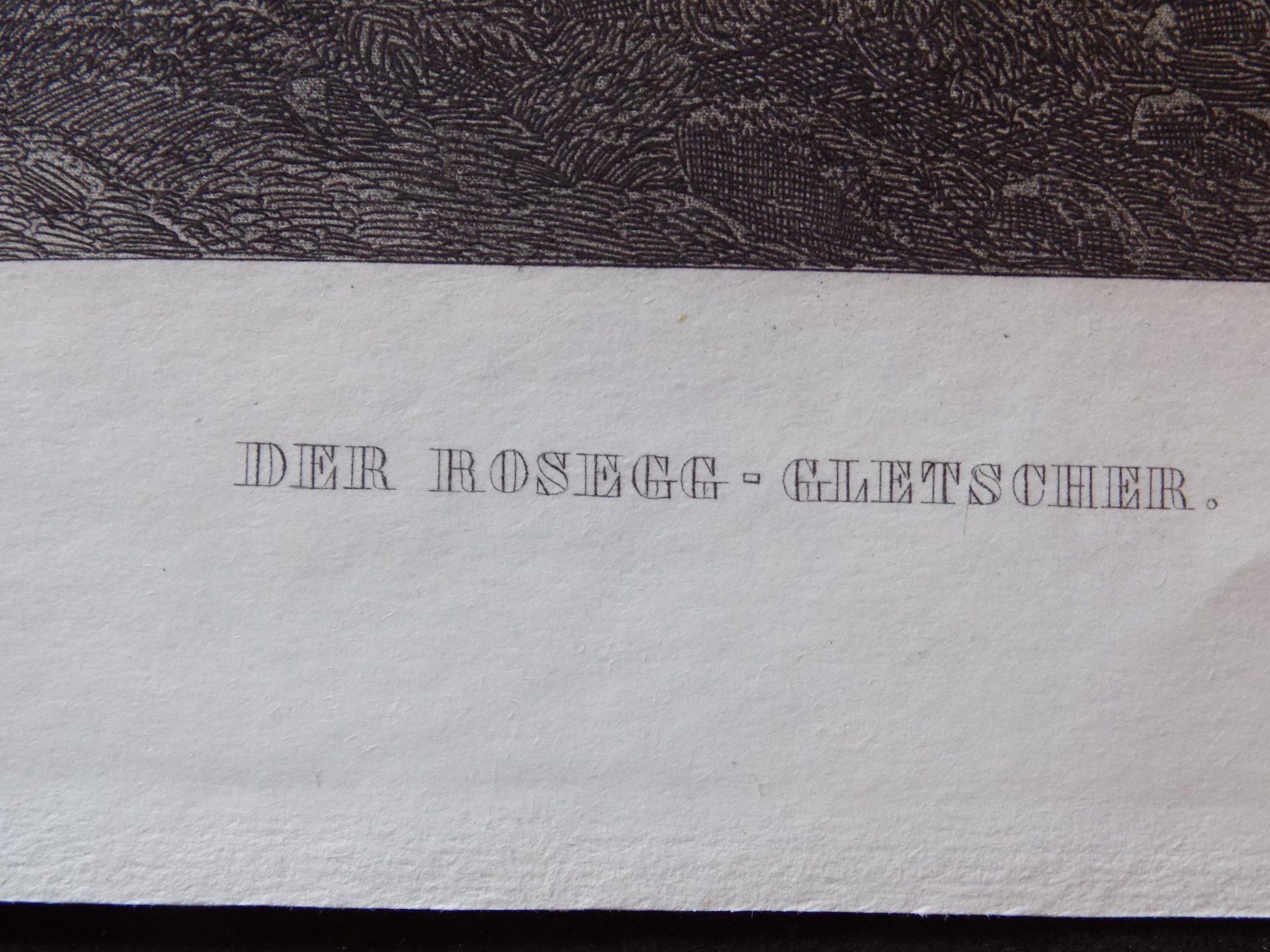 Incisioni: Der Roseg Gletscher – Usato da Risch venduto da Rischli15 2