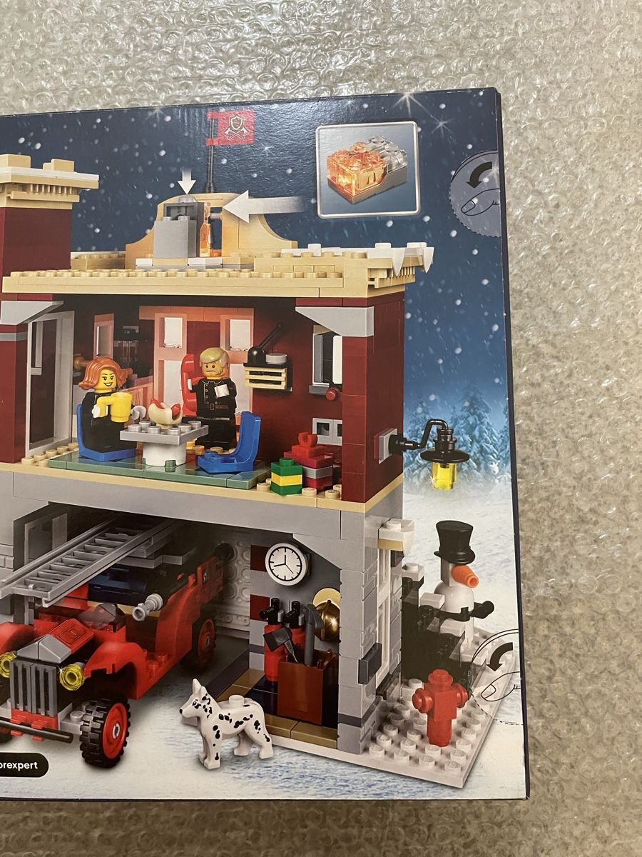 Lego Kit di costruzioni: Lego 10263 Winterliche Feuerwache – Nuovo e nell'imballaggio originale da Rotkreuz venduto da rogi_m 2