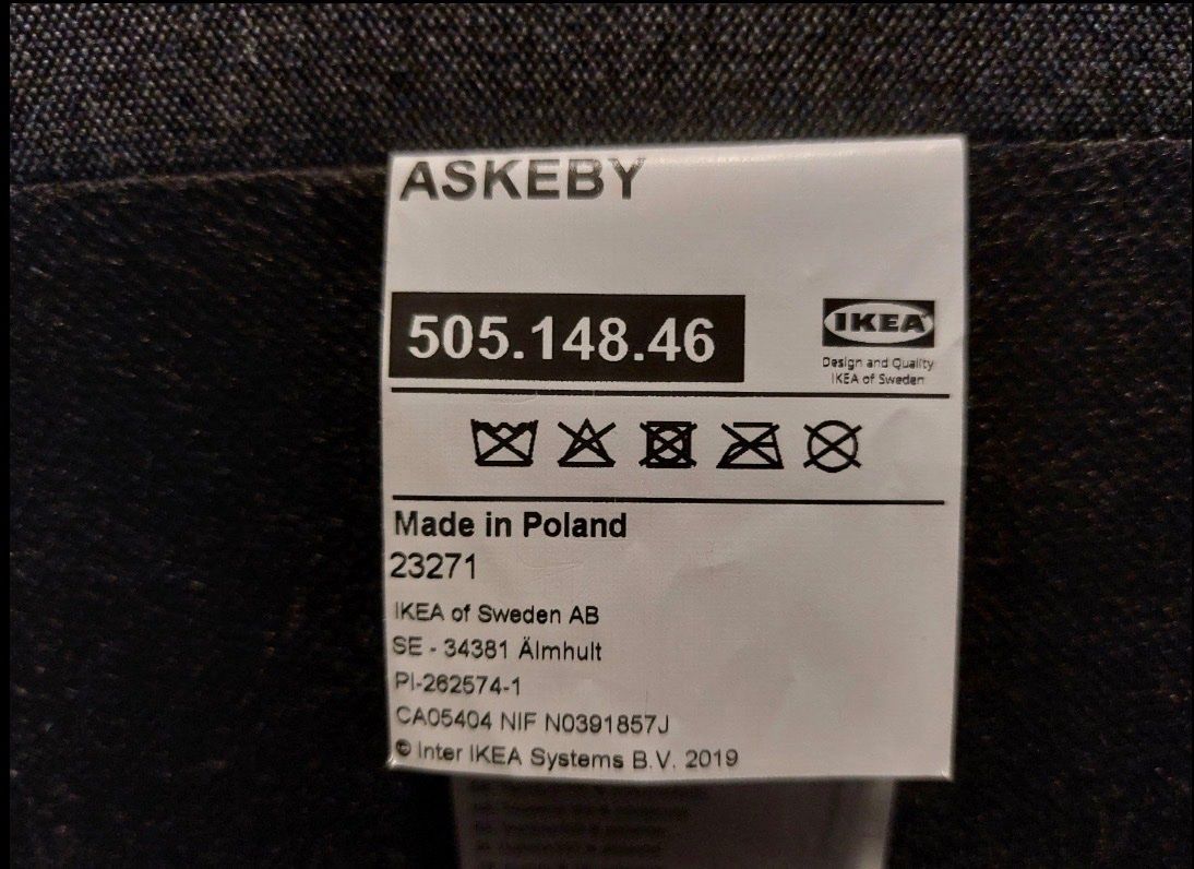 Ikea Divani: IKEA AKESBY Bettsofa Sofa dunkelgrau TOP Zustand – Usato da Zürich venduto da Sunflower.15 3
