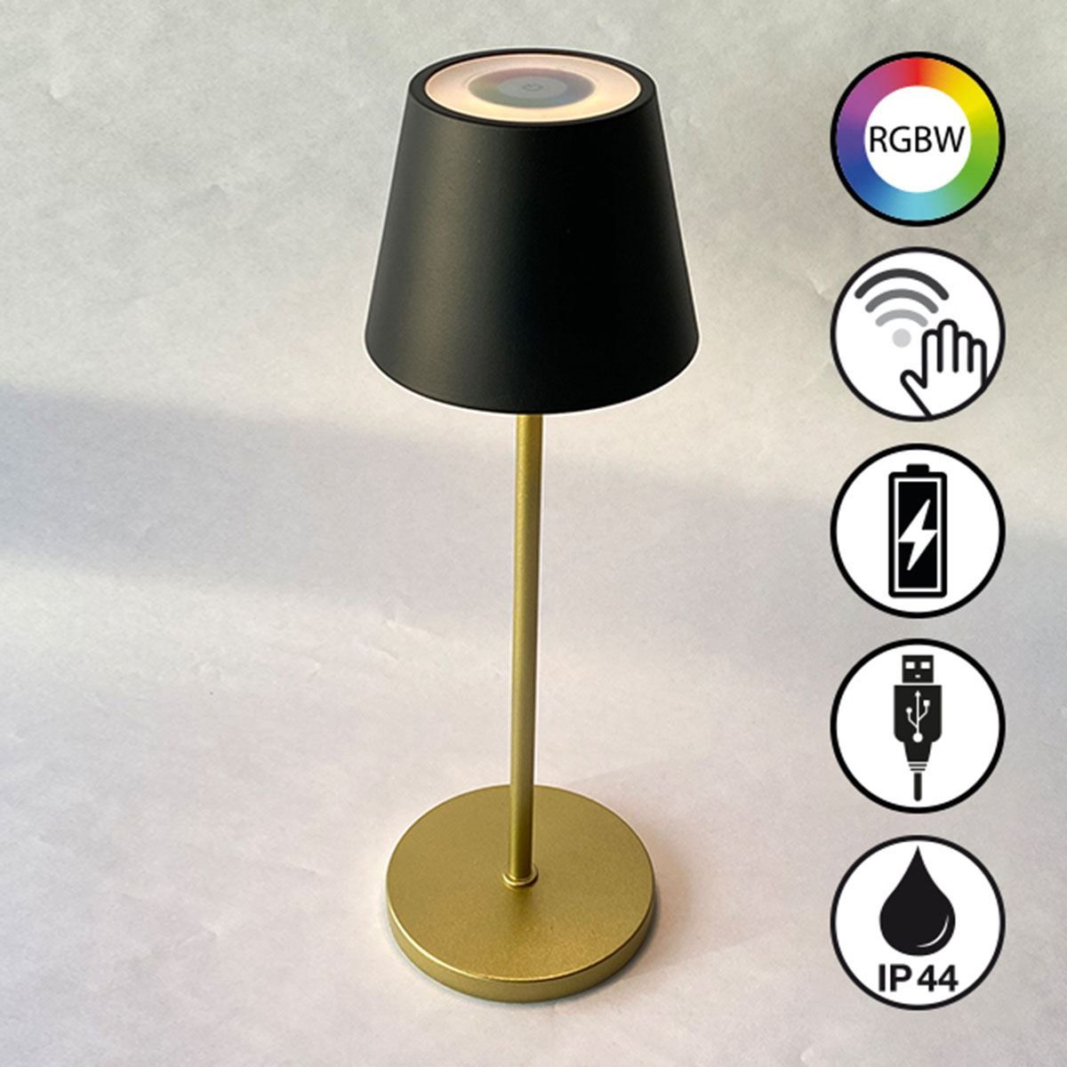 Lampen: LED Aussen Tischleuchte, 34 cm Höhe – Neu (gemäss Beschreibung) aus Kreuzlingen von Smart-Light