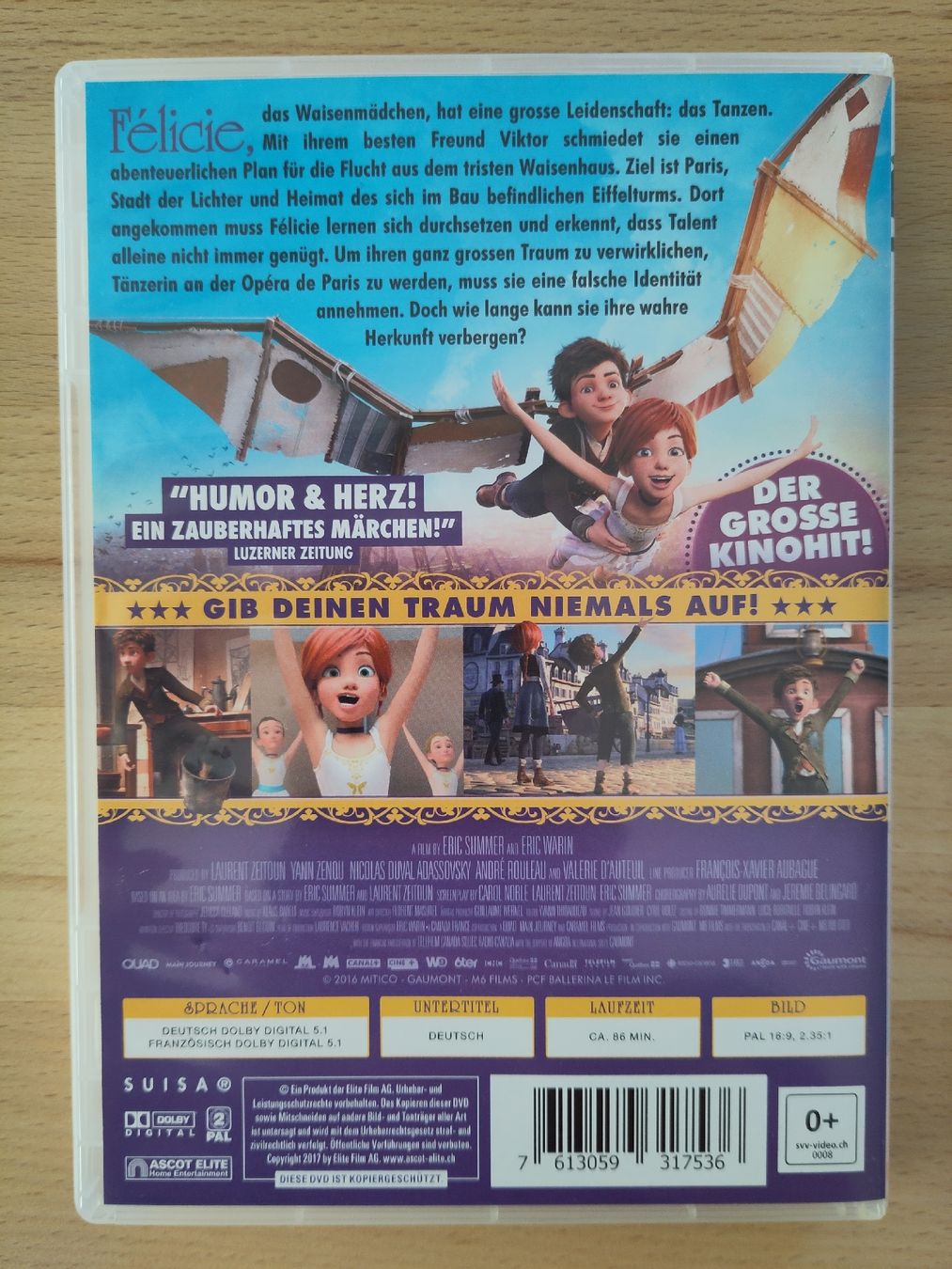 Tutti i DVDs: DVD Ballerina – Usato da Düdingen venduto da Irmas_Atelier 1