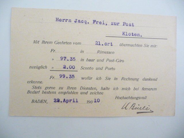 Tous les timbres: 1910  /  6 antike Postkarten – D'occasion à Kloten par zimboida 2