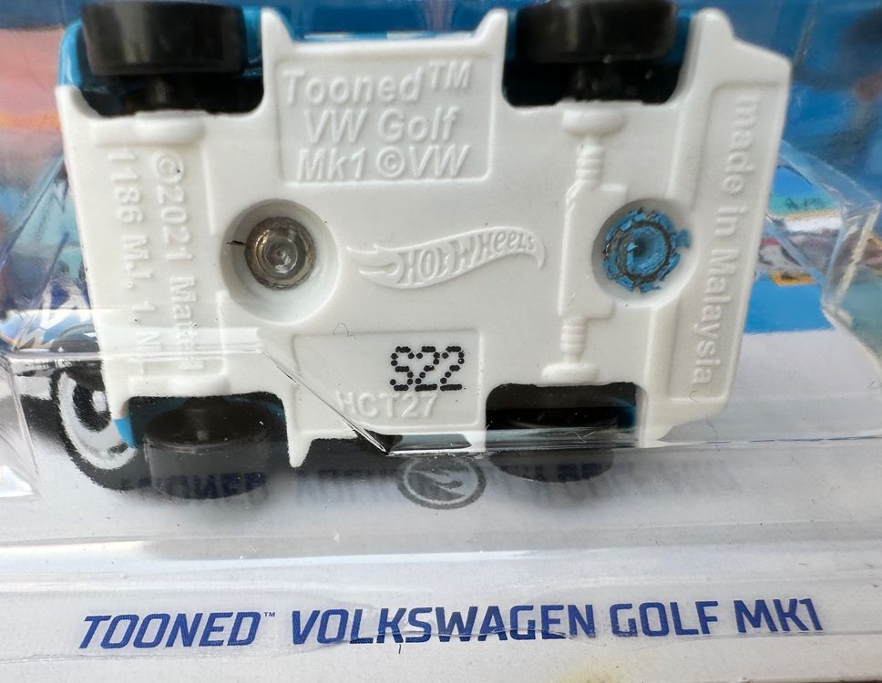 Hot Wheels Tooned VW Golf MKI ( T-Hunt ) (Neu und originalverpackt) in ...