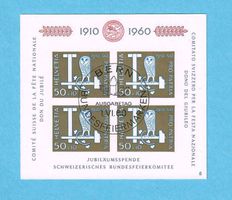 1960 Erinnerungsblock 50J.**