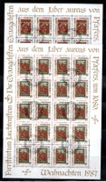 1987 Evangelisten ganze Bogen 1. Tag LBK 88.--
