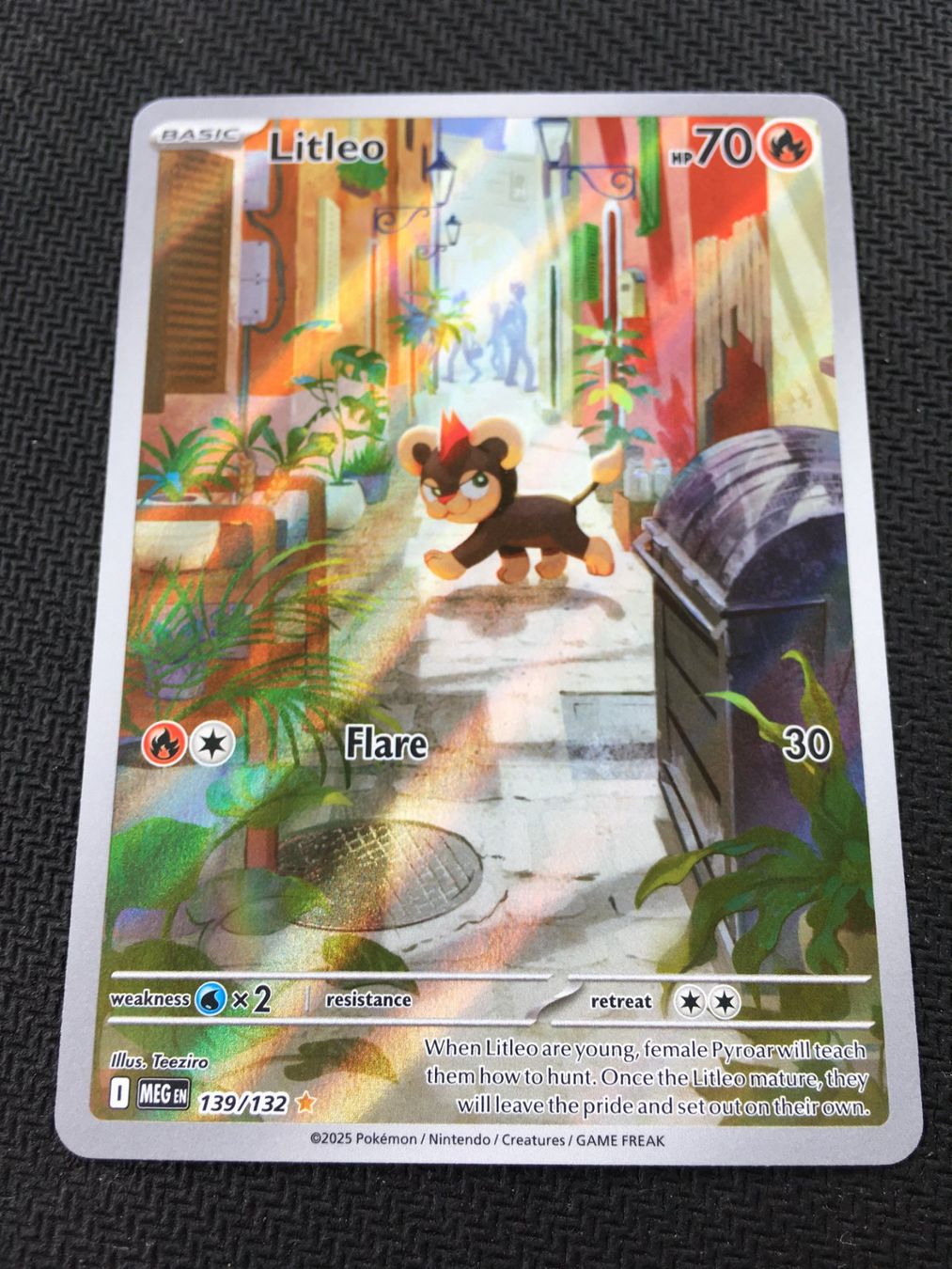 Pokémon Carte collezionabili: Pokémon - Litleo MEG 139 - Mega Evolution - EN – Nuovo (secondo la descrizione) da St.Gallen venduto da Punktchen01