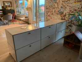 USM  Praxis Sideboard weiss Lieferung Gratis