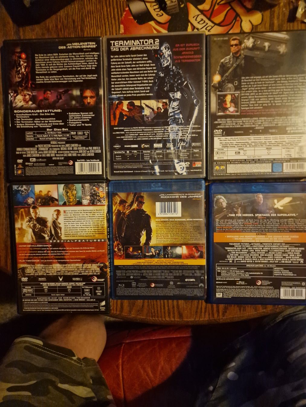 Tutti i DVDs: Terminator DVD und BluRay Sammlungs-Set – Usato da wünnewil venduto da mar_f2z8 1