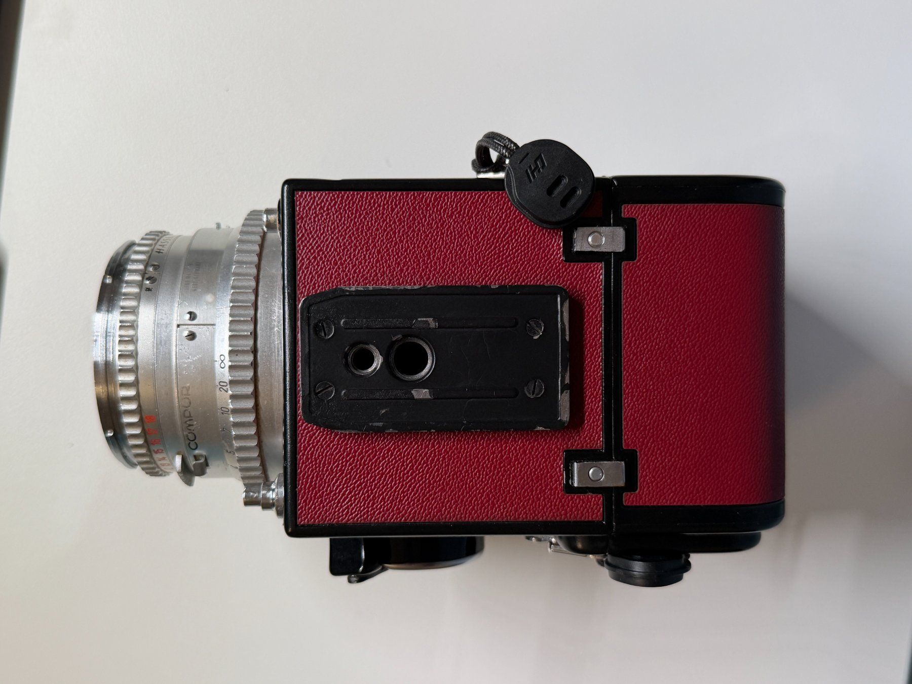 Hasselblad Fotocamera: Hasselblad 500C mit C80 Black mit gewechseltem Leatherette – Usato da Zürich venduto da ric_wz68 3