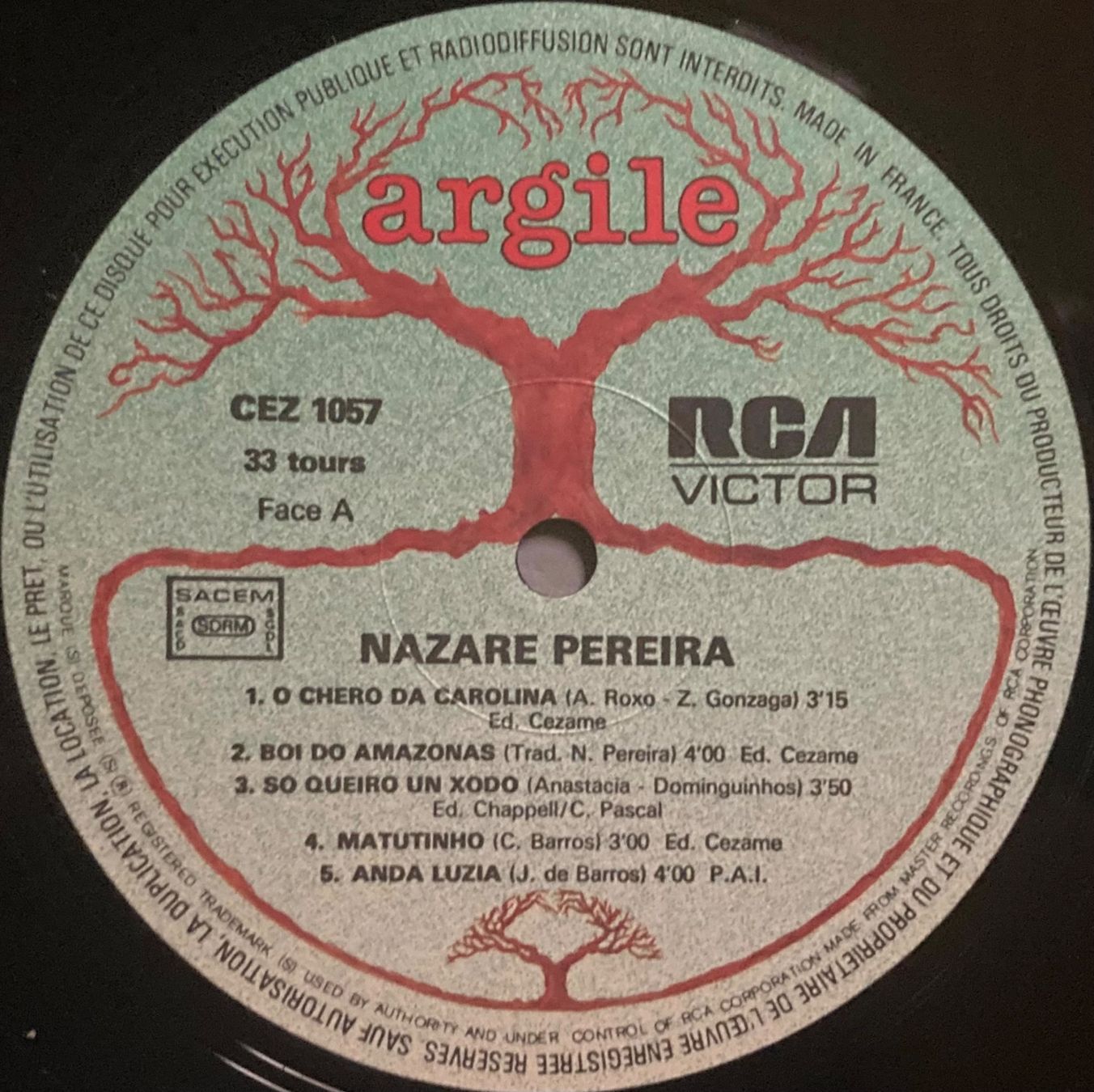 Dischi in vinile: NAZARE PEREIRA - NAZARE – Usato da Poliez-Pittet venduto da Newtown-Records 2