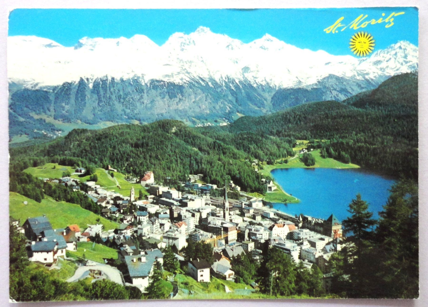 Cartoline postali: St. Moritz 1850 m ü.M. – Usato da Fétigny venduto da Billy2miny