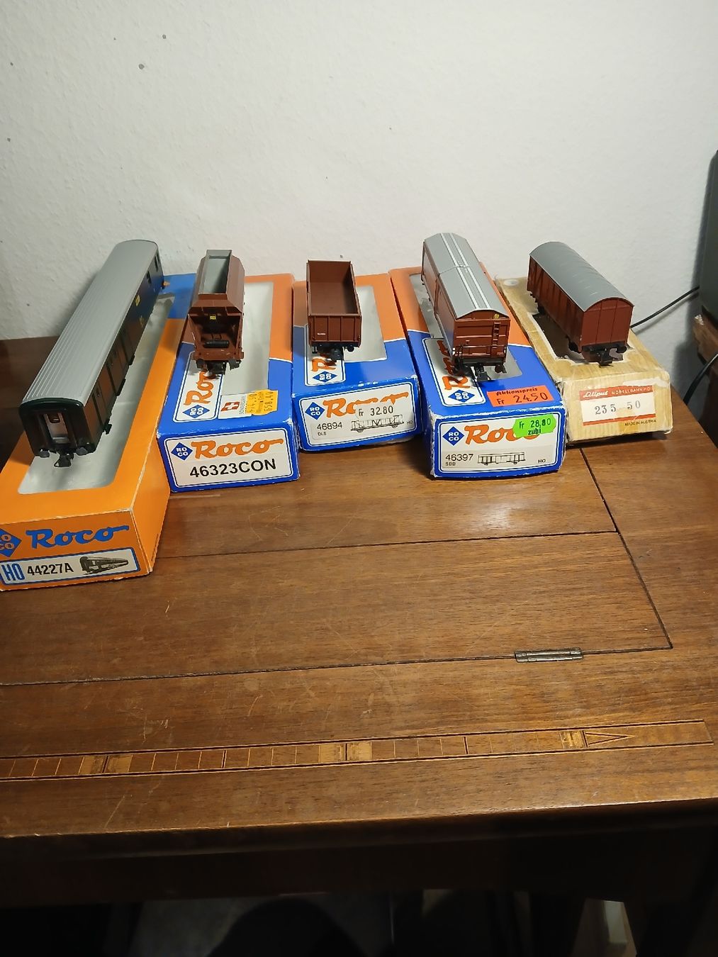 Roco Modellini di ferrovie: 5 Waggons Roco Liliput – Usato da Luterbach venduto da trixexpresso 7